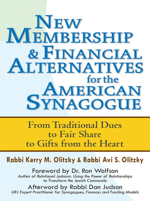 cover image of New Membership & Financial Alternatives for the American Synagogue
